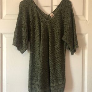 Faded glory extra large (16-18) knitted shirt